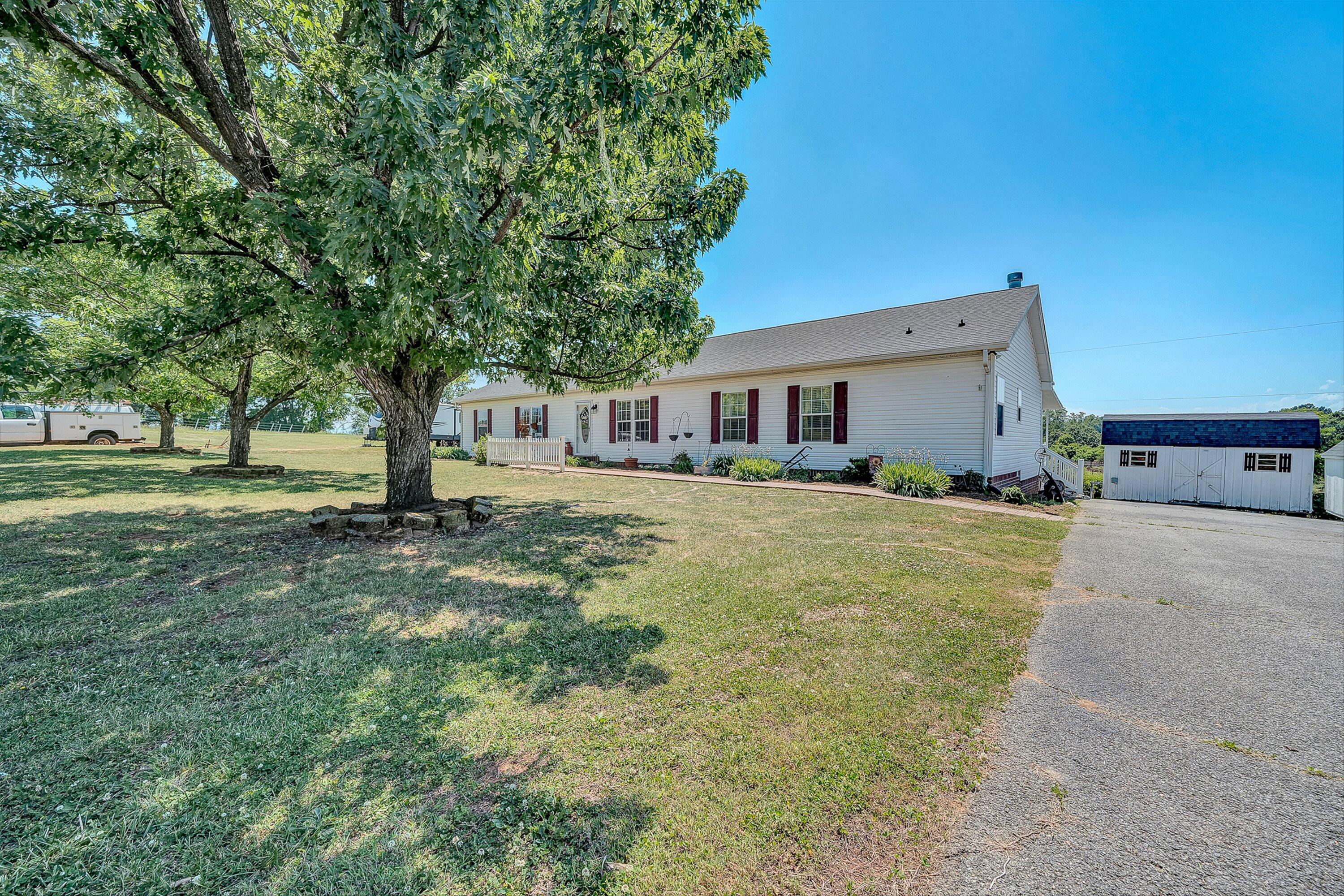 159 Simmons Creek Road Union Hall, VA 24176 - Photo 3 of 55 a view of a house with a yard
