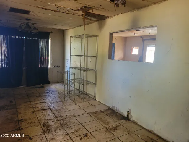 a view of empty room