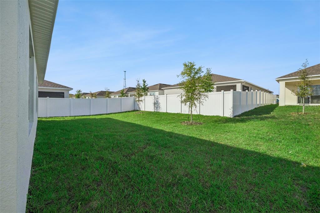 3515 Nettle Loop Tavares, FL 32778 - Photo 28 of 58 a view of a garden with a building in the background