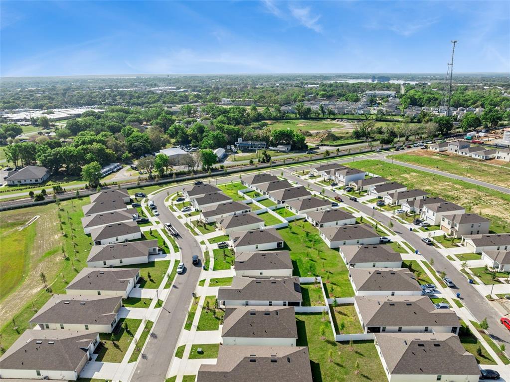 3515 Nettle Loop Tavares, FL 32778 - Photo 38 of 58 an aerial view of residential houses with outdoor space