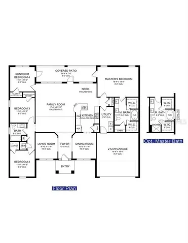 a picture of a floor plan