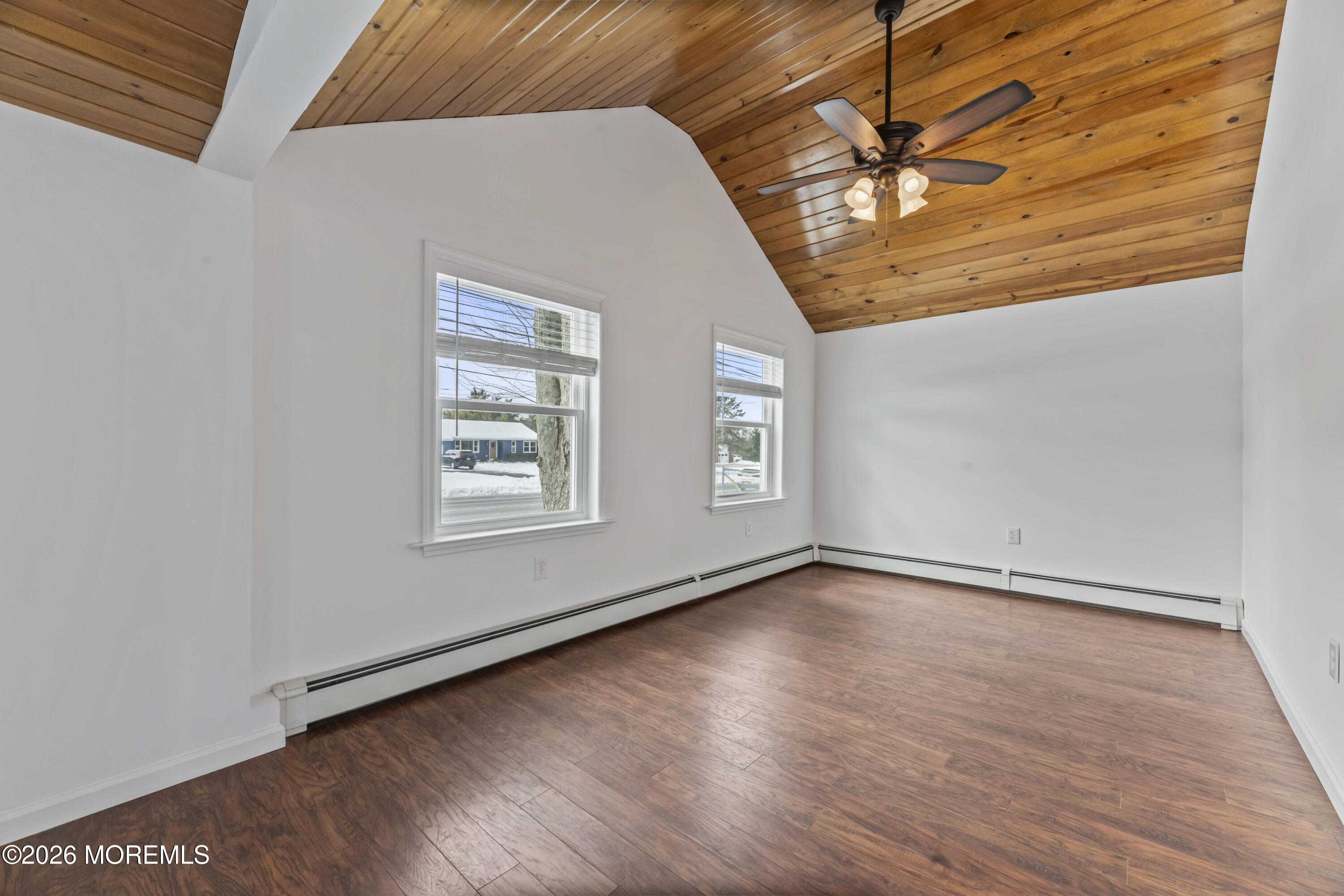 83 Chesterfield Jacobstown Road Wrightstown, NJ 08562 - Photo 11 of 52 a view of an empty room with wooden floor and a window