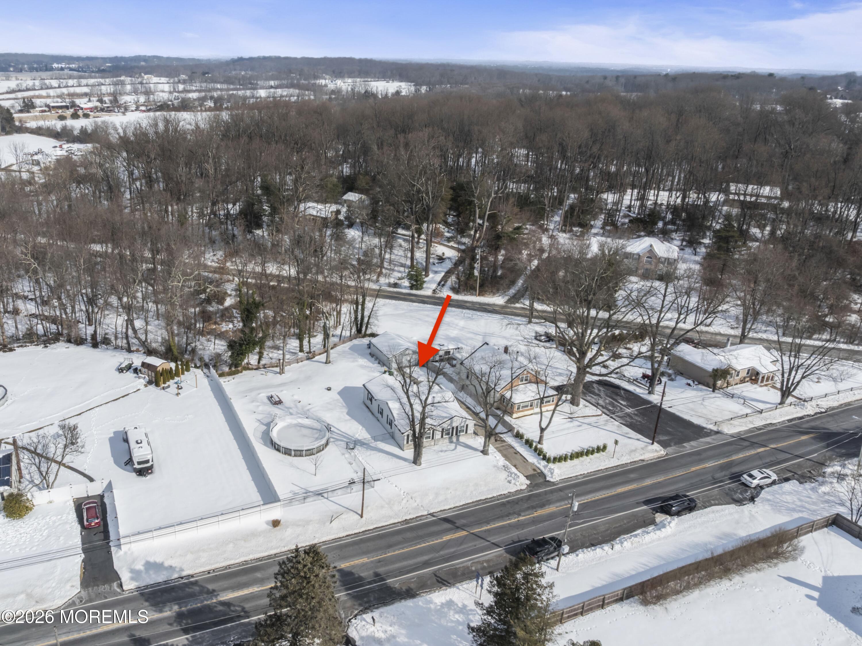 83 Chesterfield Jacobstown Road Wrightstown, NJ 08562 - Photo 42 of 52 a view of outdoor space with city view