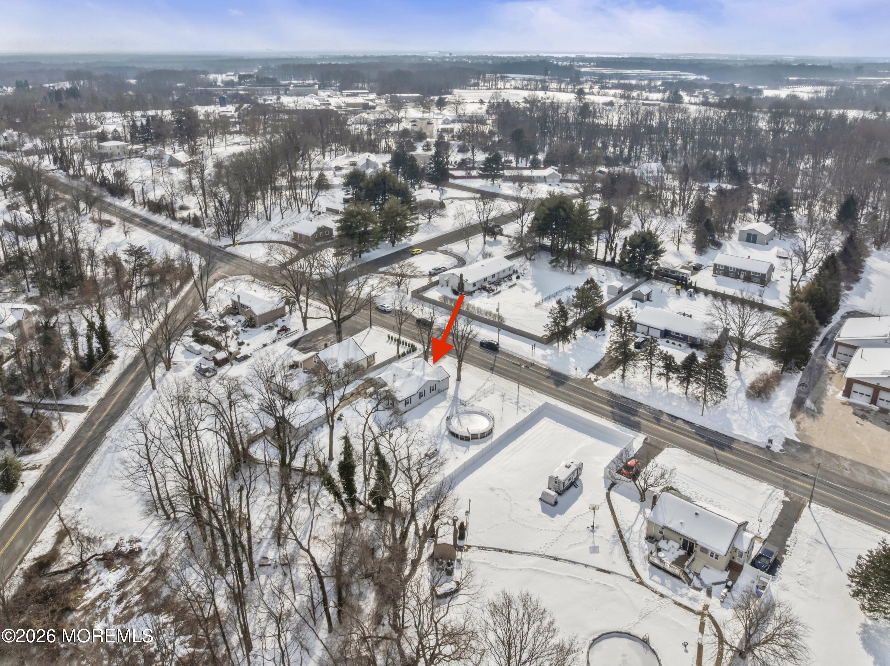 83 Chesterfield Jacobstown Road Wrightstown, NJ 08562 - Photo 48 of 52 an aerial view of multiple house
