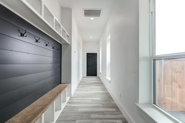 a view of room and empty room