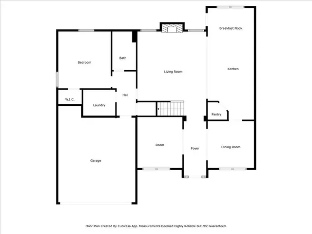 a picture of a floor plan