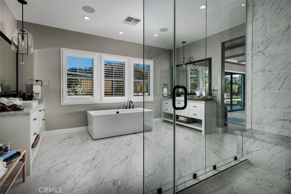 2146 Bliss Rnch Road Camarillo, CA 93012 - Photo 13 of 20 Primary Bathroom: Milazzo Modern Farmhouse - Santa Rosa Valley Estates - Photo of another Model home. Not actual home for sale. Home is still under construction.