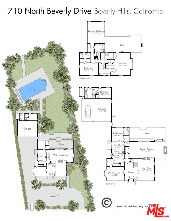 710 North Beverly Drive Beverly Hills, CA 90210 - Photo 15 of 18 a picture of a room