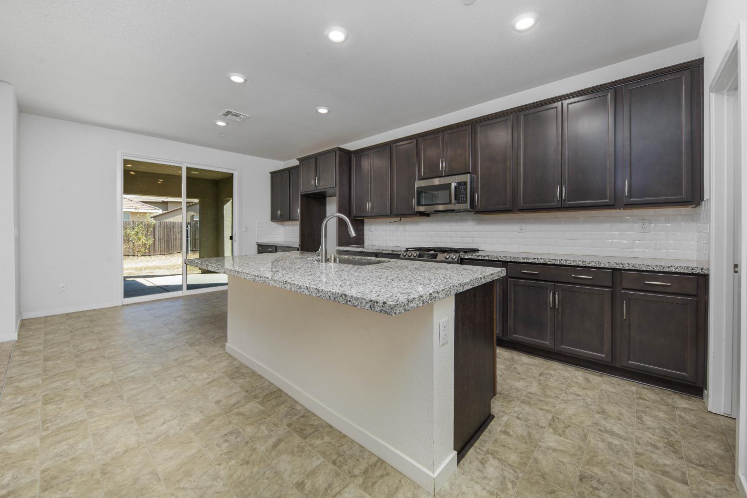 Open concept kitchen