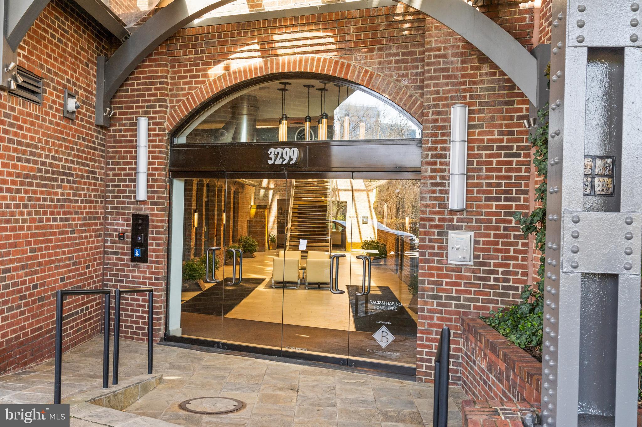 3299 K Street Northwest, Unit 704 Washington, DC 20007 - Photo 28 of 34 Building entrance