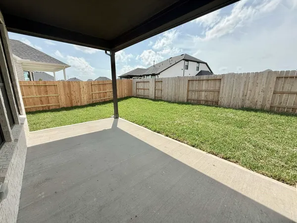 a view of a porch