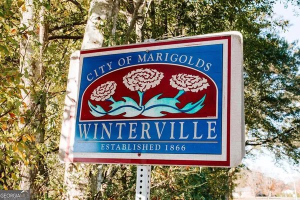 a view of a house with a garage