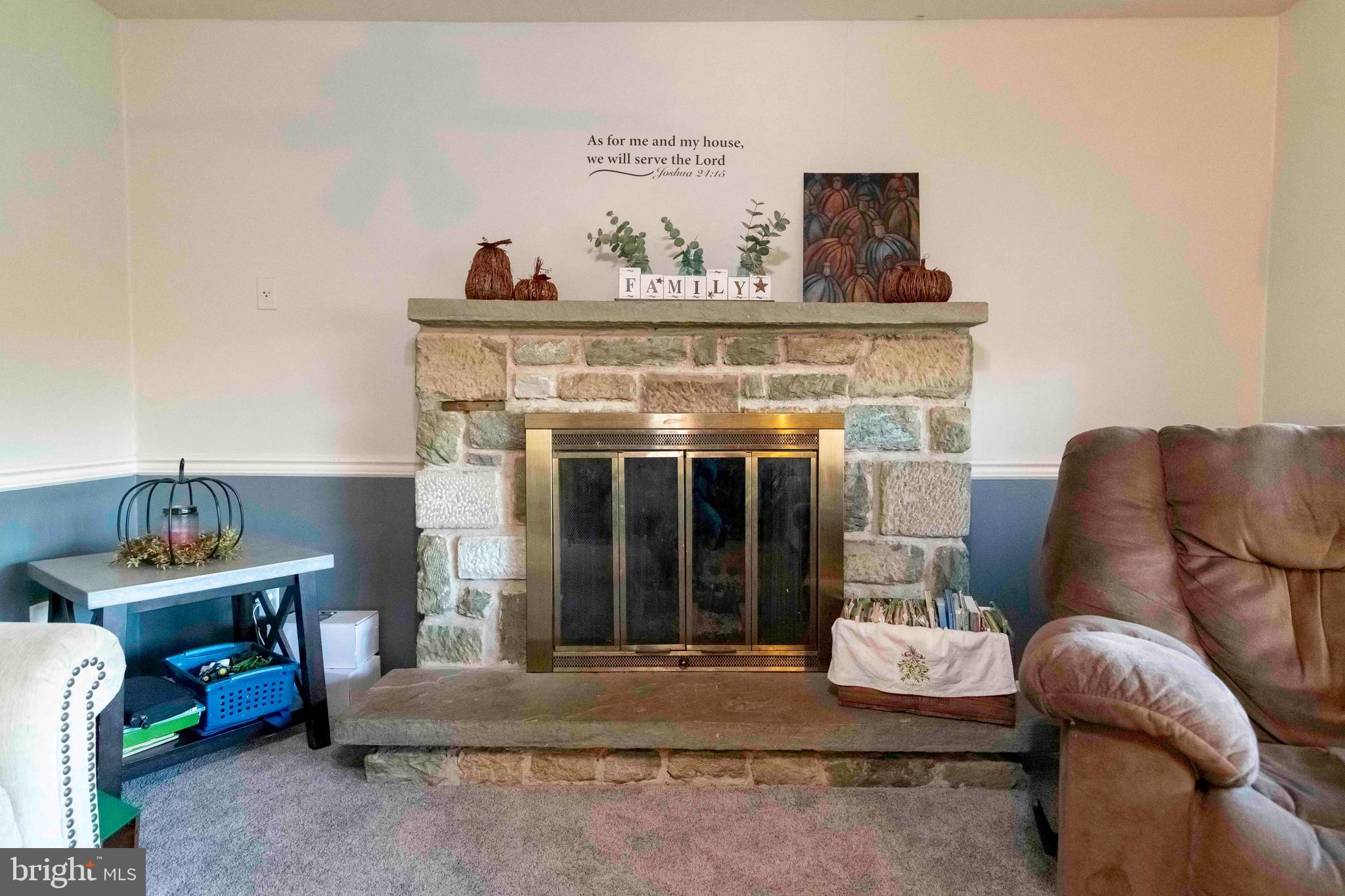 276 Cullen Road Oxford, PA 19363 - Photo 12 of 87 stone fireplace