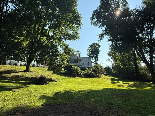 a view of a golf course