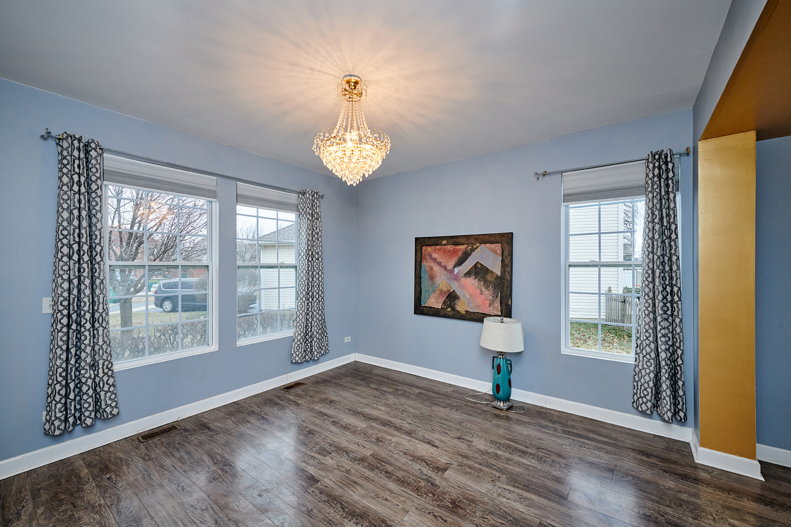 540 Wynbrooke Road Romeoville, IL 60446 - Photo 21 of 27 a view of empty room with wooden floor and window