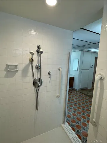 a close view of a sink in a bathroom