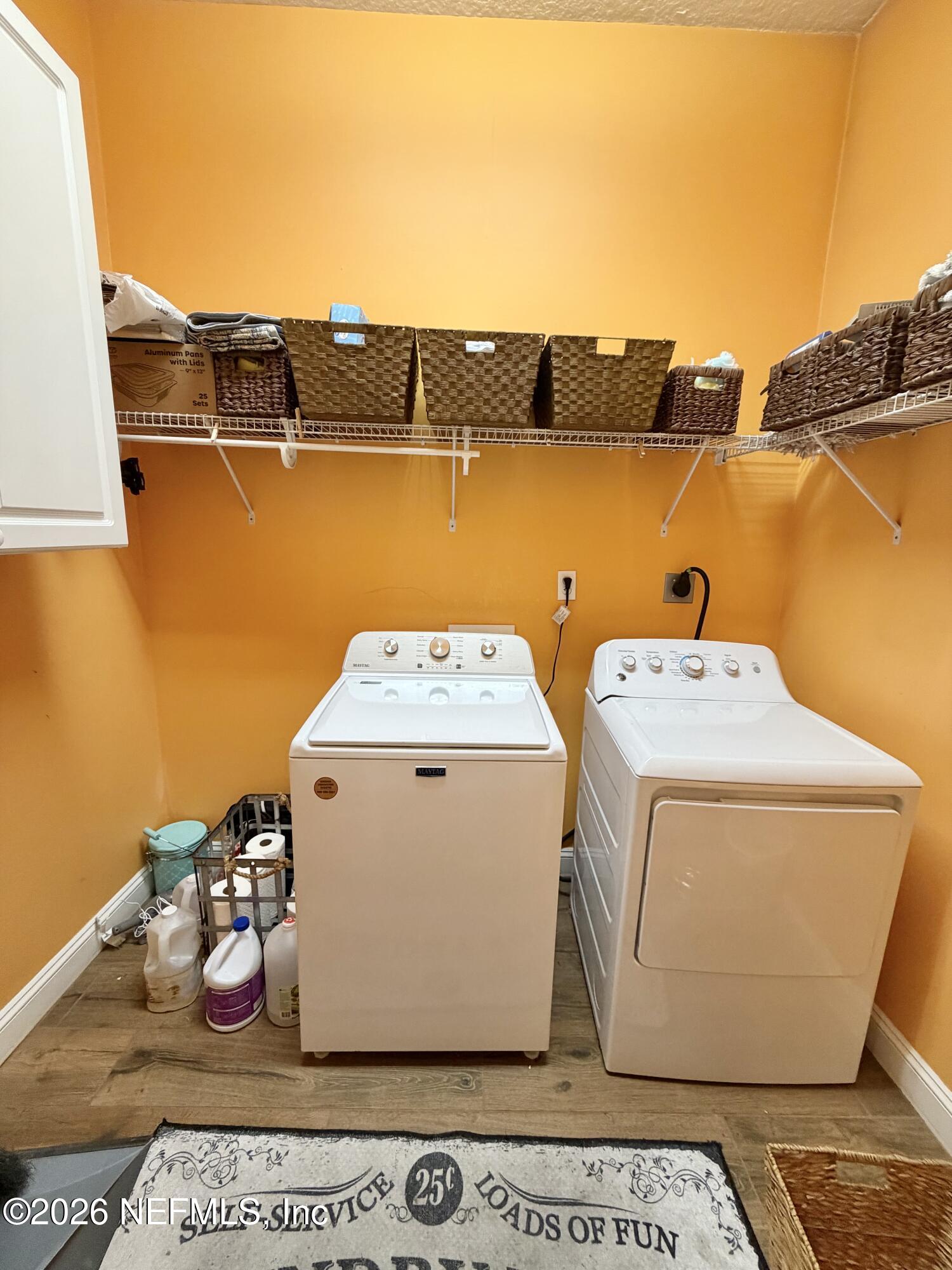 6116 Copper Drive Macclenny, FL 32063 - Photo 17 of 21 a utility room with dryer and washer