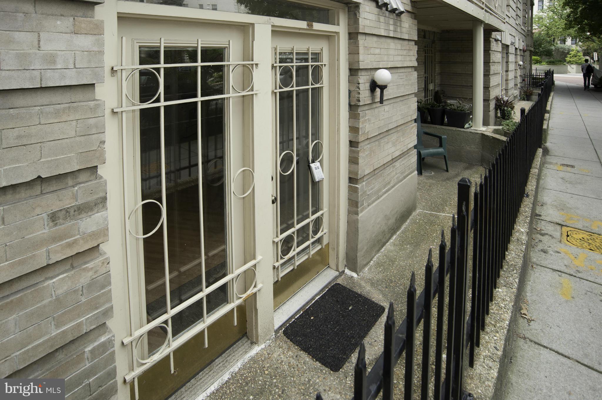1801 Calvert Street Northwest, Unit G9 Washington, DC 20009 - Photo 3 of 25 Private Gated Entrance