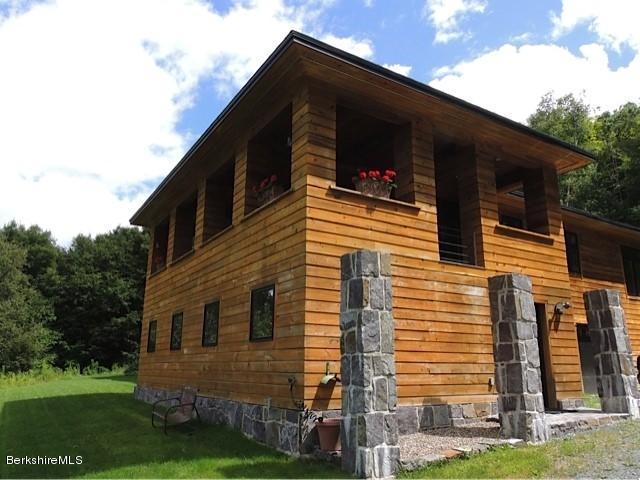 223 Potter Mountain Road Hancock, MA 01237 - Photo 3 of 64 FrontViewPillars
