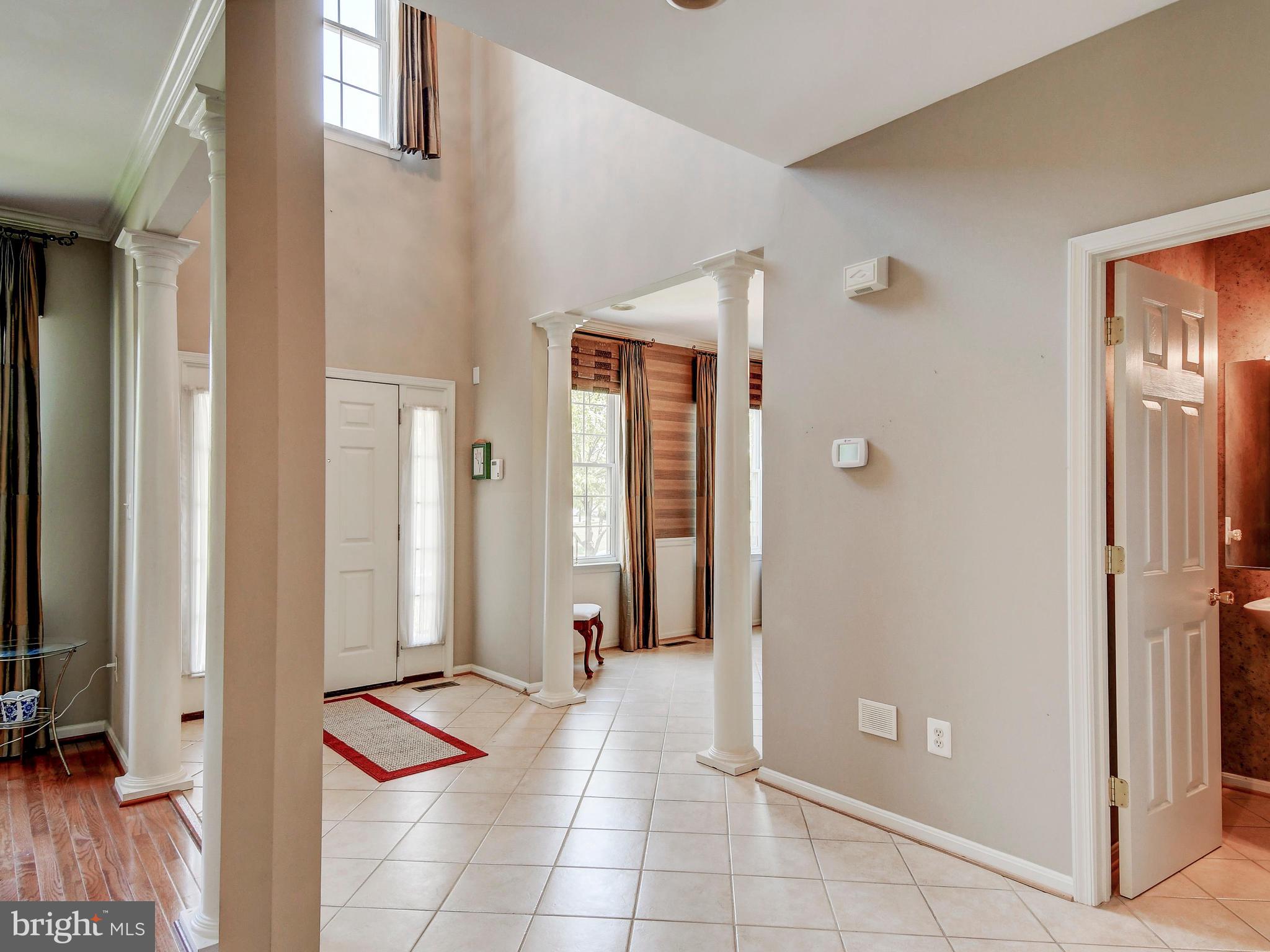 View of Foyer From Living Room