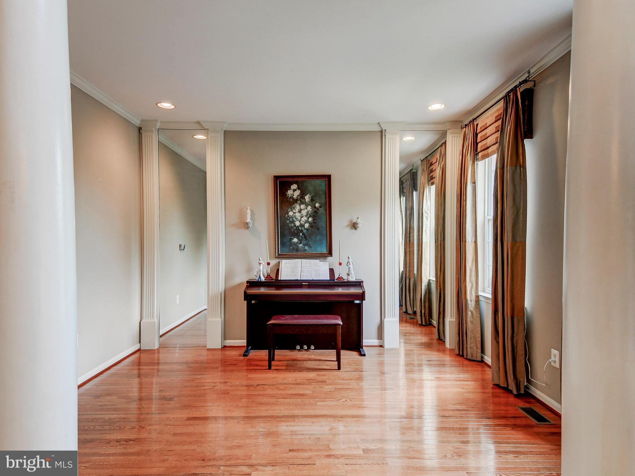 Formal Living Room with Mirros