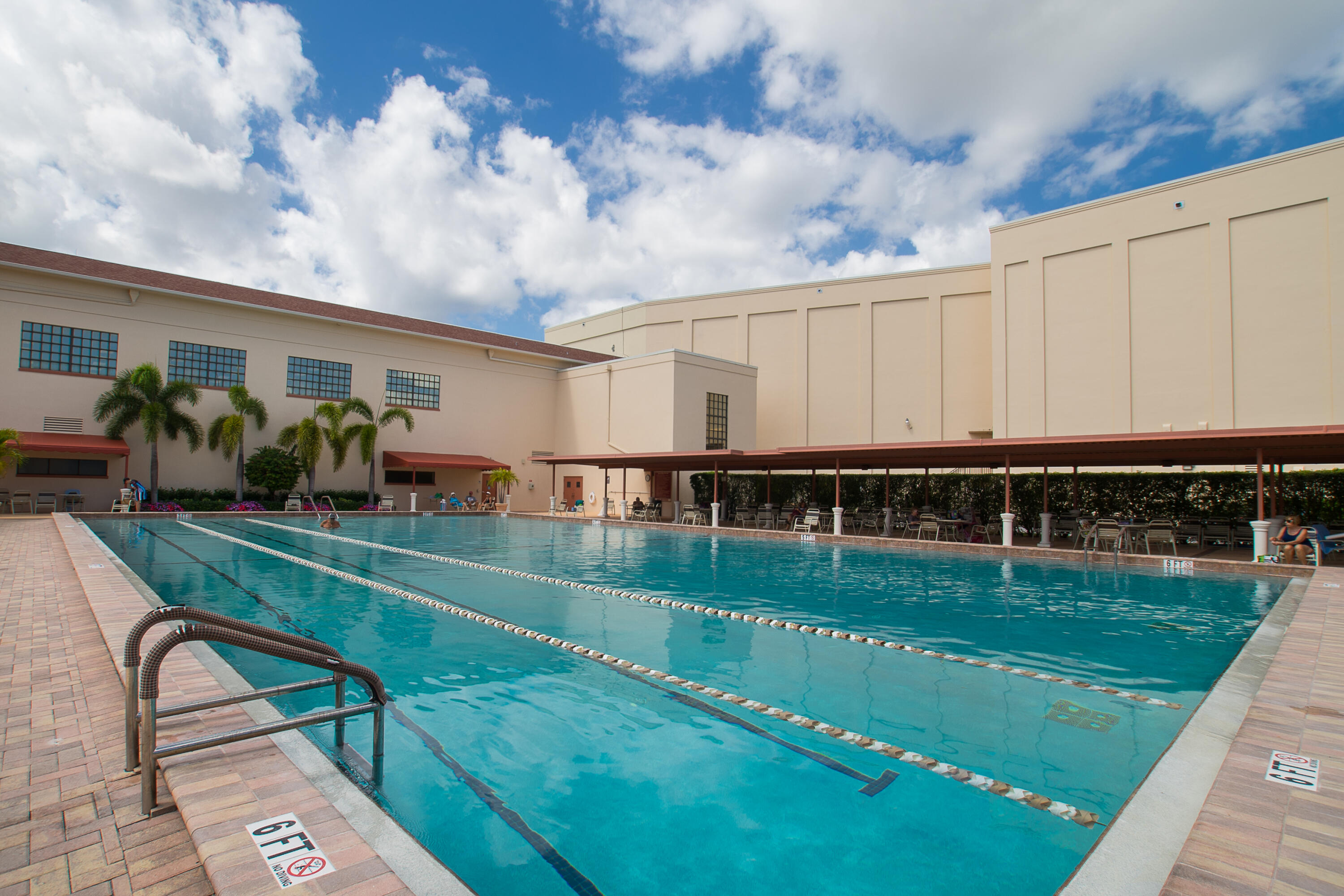 392 Brighton J Boca Raton, FL 33434 - Photo 53 of 54 Outdoor Pool at Clubhouse