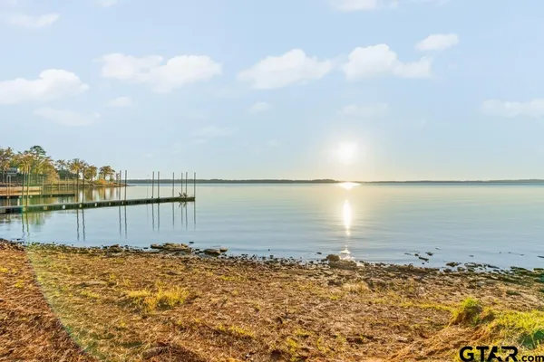 a view of lake and ocean
