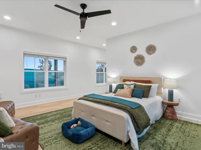 a room with furniture and window