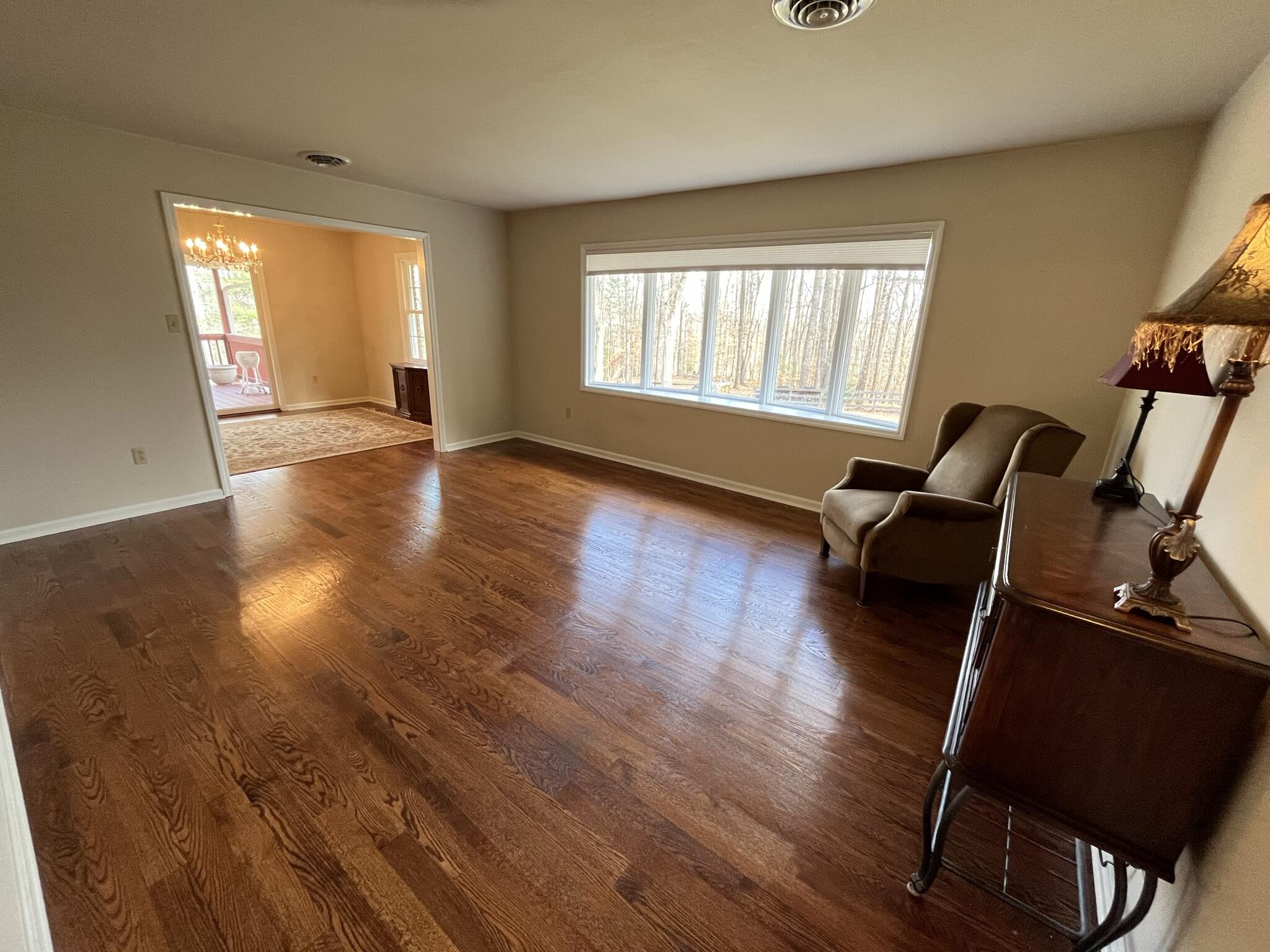 2444 Iron Ridge Road Rocky Mount, VA 24151 - Photo 3 of 34 a view of room with wooden floor and windows