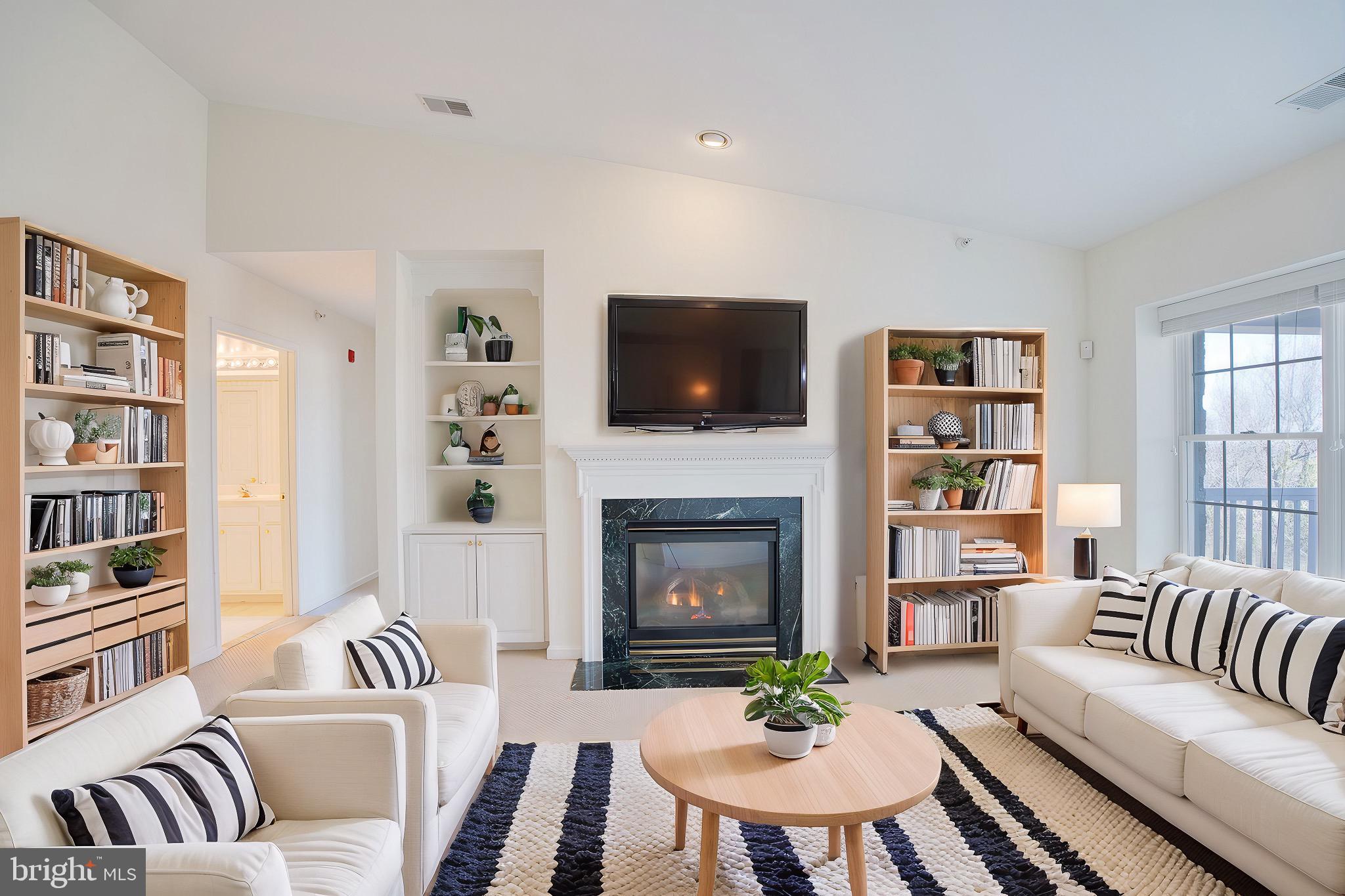 12330 Rosslare Ridge Road, Unit 505 Lutherville-Timonium, MD 21093 - Photo 13 of 45 Digitally Staged Living Room