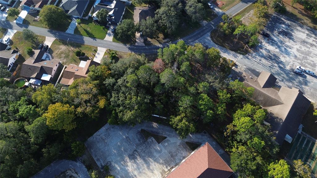 7931 Rhanbuoy Road Spring Hill, FL 34606 - Photo 9 of 14 an aerial view of a house with a yard