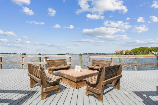 an aerial view of houses with outdoor space