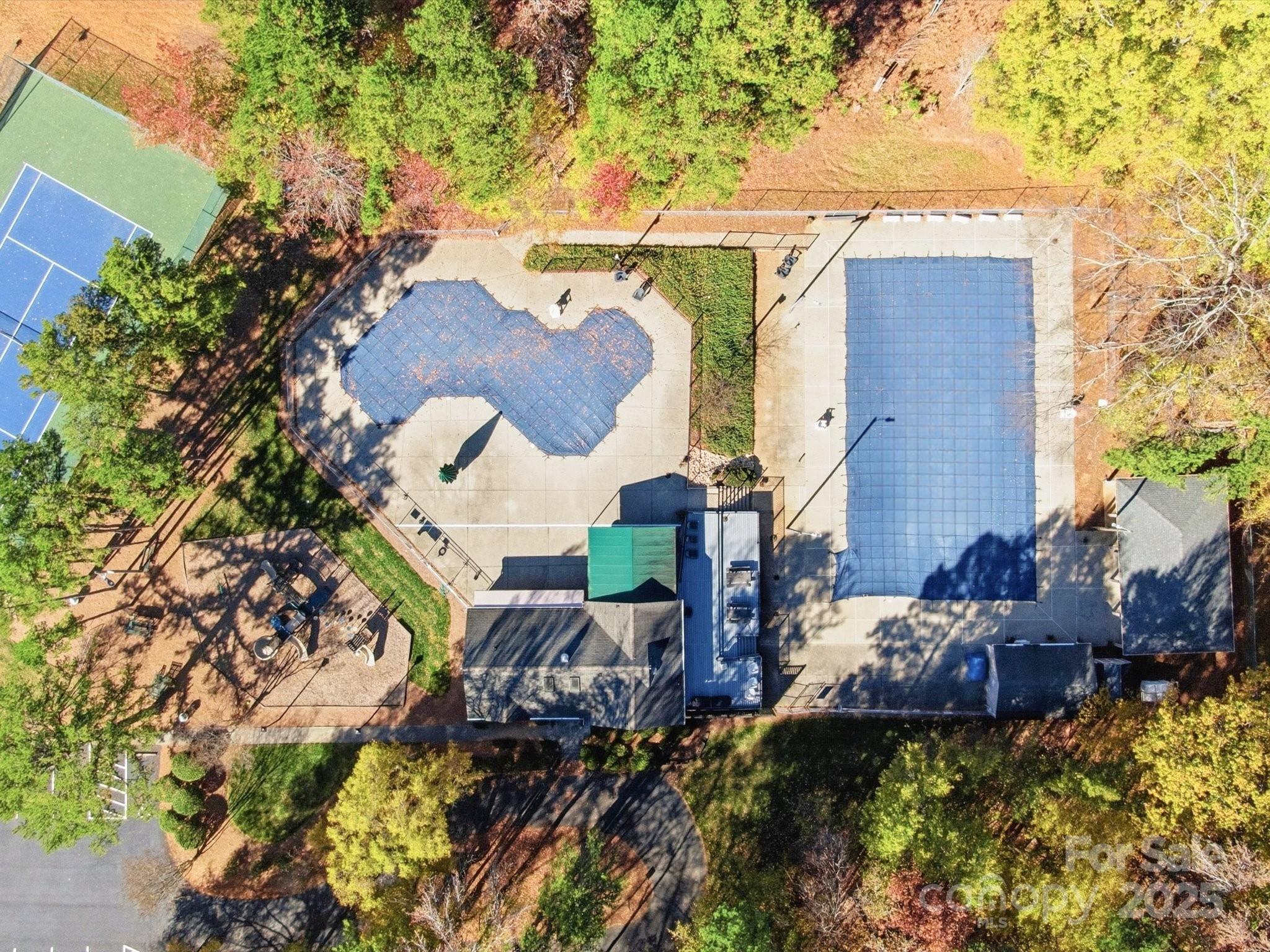 2621 Brightmoor Ridge Drive Matthews, NC 28105 - Photo 24 of 24 a view of a house with a yard and sitting area
