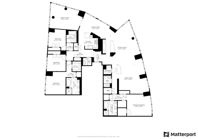 $6,650,000 | 70 Little West Street, Unit 33E | Battery Park City