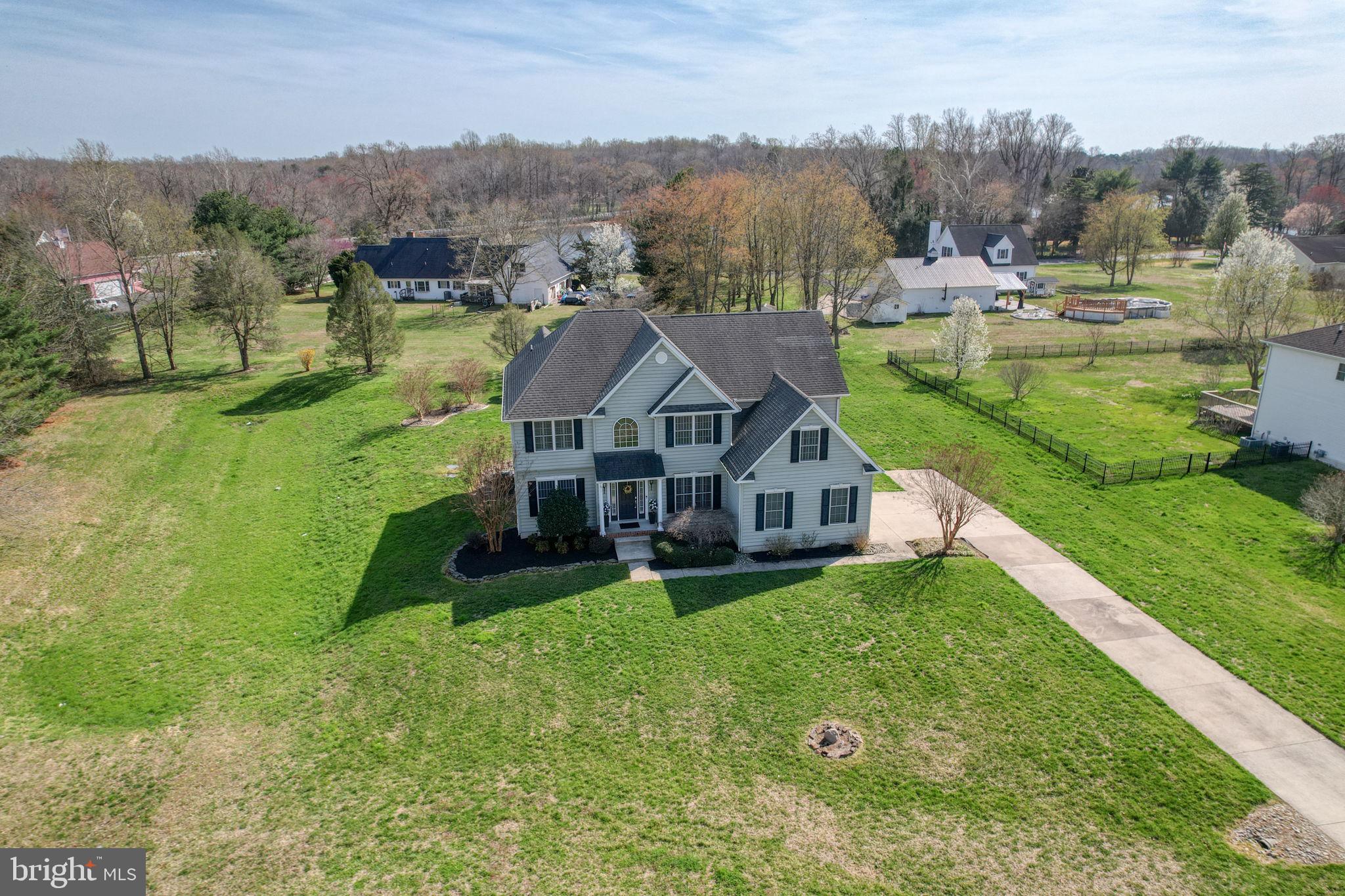 210 Grapevine Way Milford, DE 19963 - Photo 3 of 61 an aerial view of residential houses with outdoor space and trees