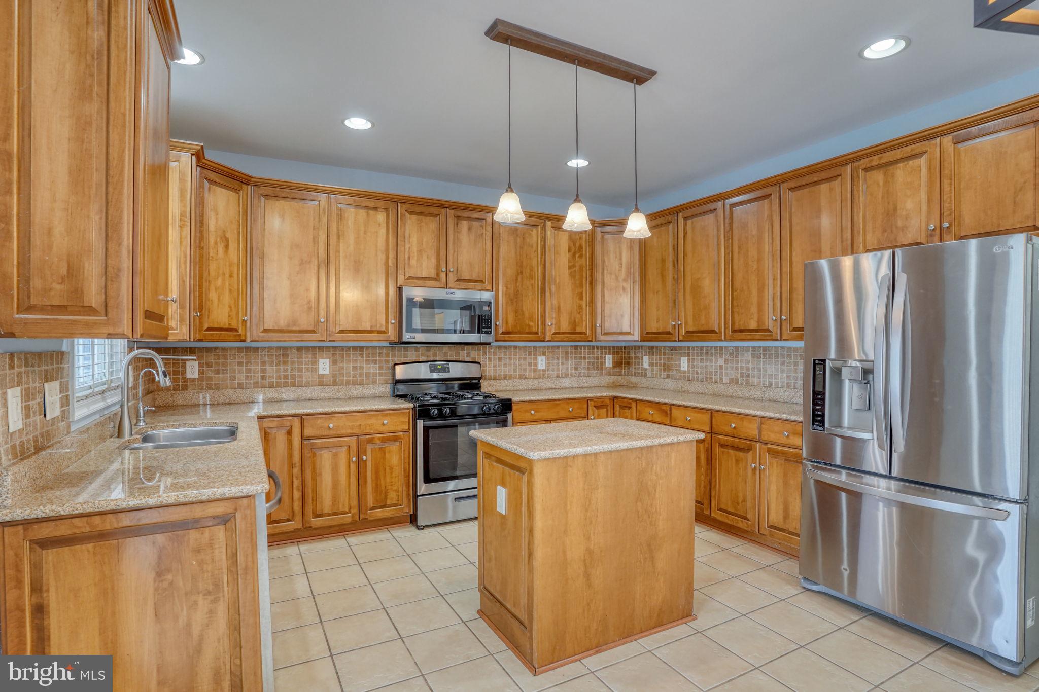 210 Grapevine Way Milford, DE 19963 - Photo 38 of 61 a kitchen with stainless steel appliances granite countertop a refrigerator a sink and a stove