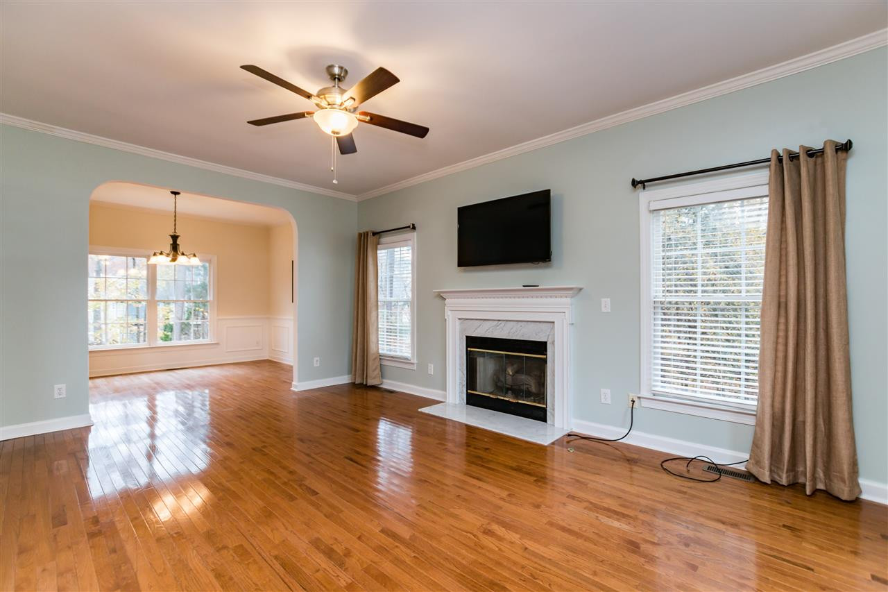 4100 Crystal Clay Court Raleigh, NC 27613 - Photo 3 of 25 Living Room