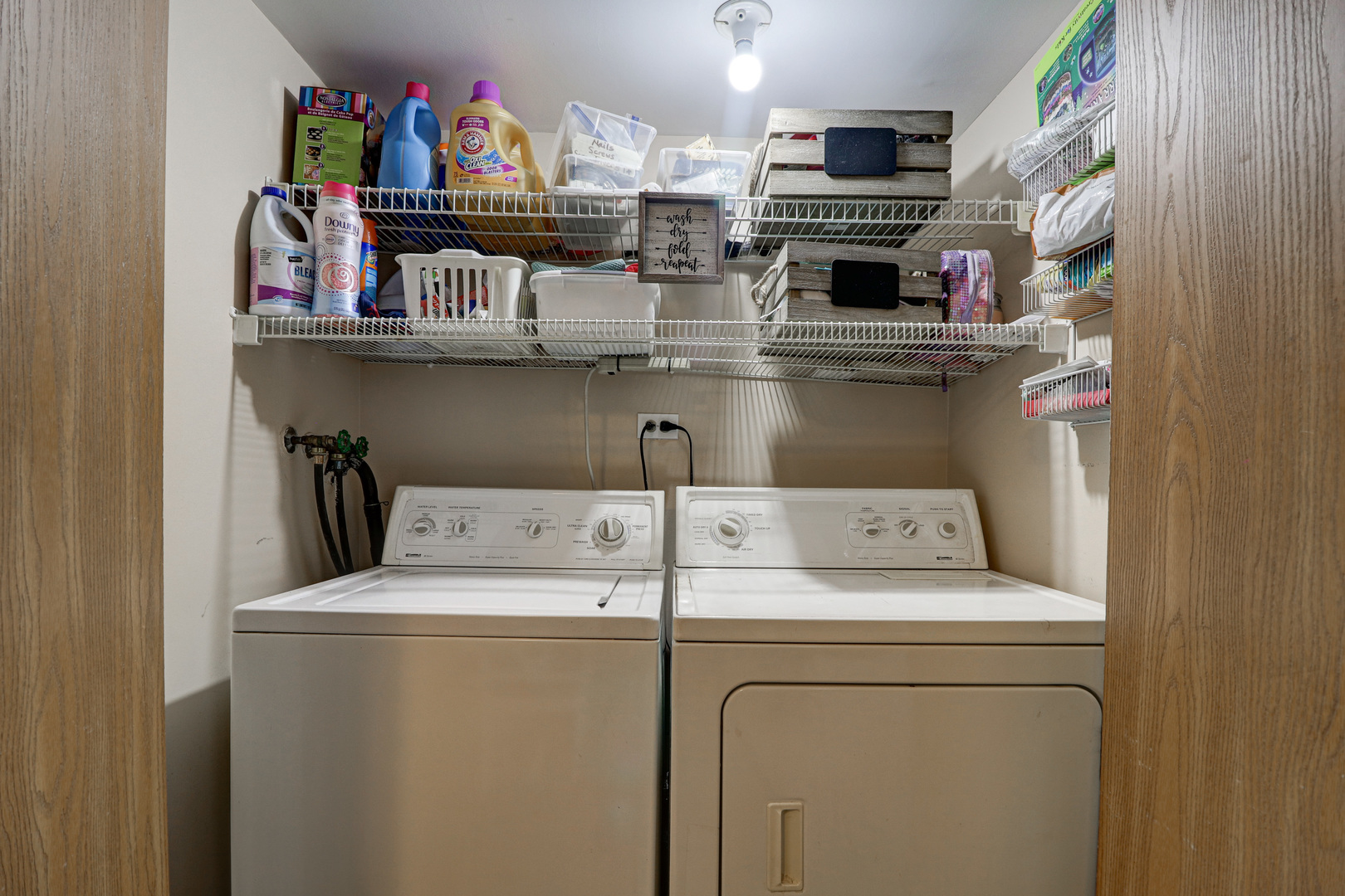 17482 Chestnut Lane Gurnee, IL 60031 - Photo 21 of 23 a view of storage and utility room with washer and dryer