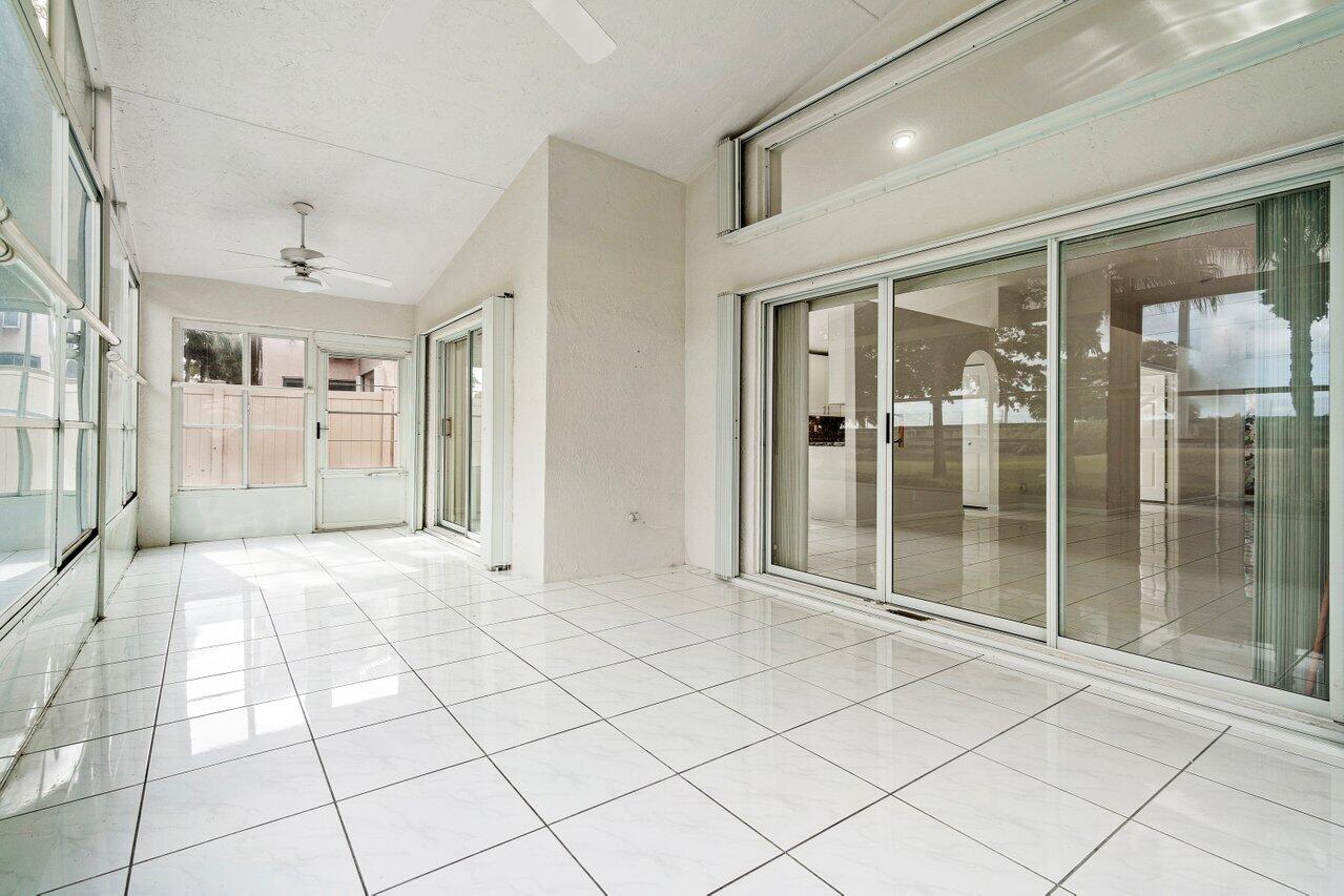 6673 Sun River Road Boynton Beach, FL 33437 - Photo 25 of 46 Enclosed Patio