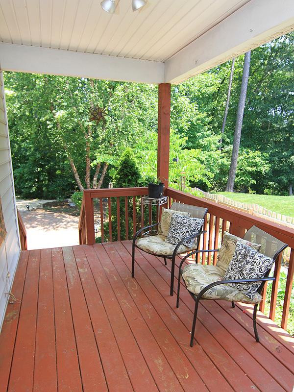 3411 Ranbir Drive Durham, NC 27713 - Photo 20 of 25 Covered Rear Porch is great for entertaining!