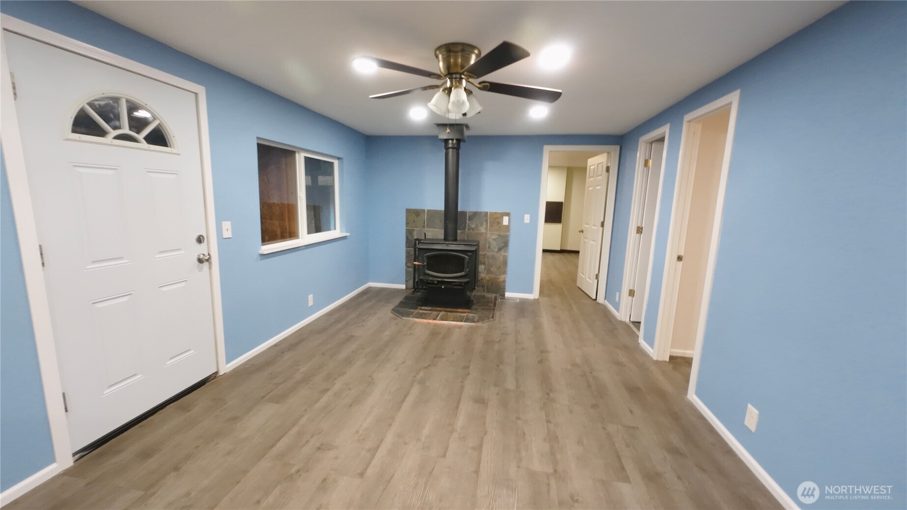 6800 Enterprise, Unit 9 Ferndale, WA 98248 - Photo 9 of 22 wooden floor in an empty room with a window
