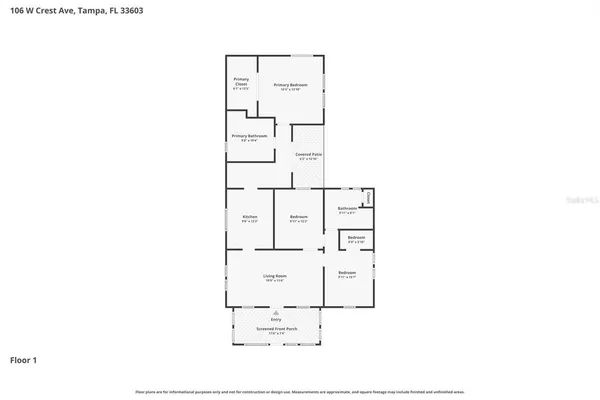 $329,000 | 106 West Crest Avenue, Tampa, FL 33603