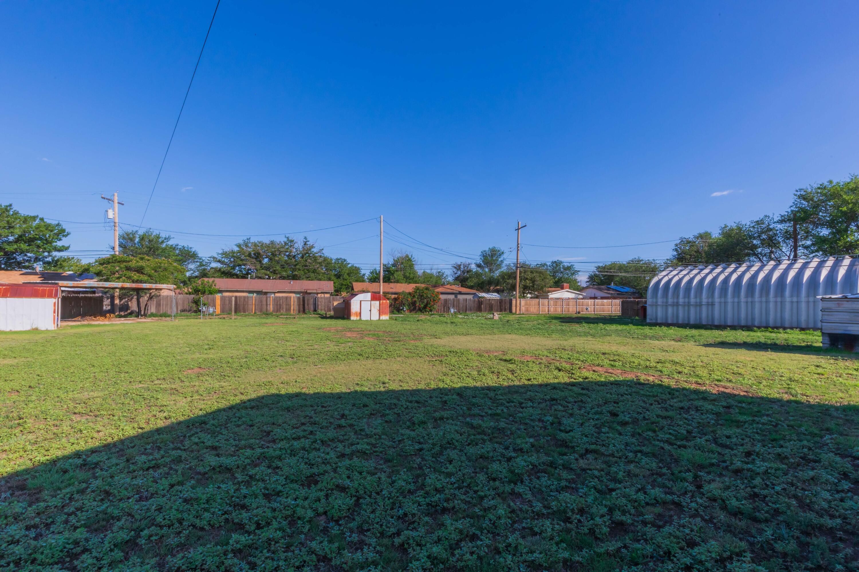 5120 Temple Drive Amarillo, TX 79110 - Photo 14 of 15 BACKYARD VIEW 1