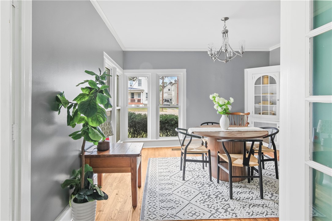 400 North Porter Street Dix, NY 14891 - Photo 14 of 35 Light-Filled Dining Room Featuring a Built-In Corn