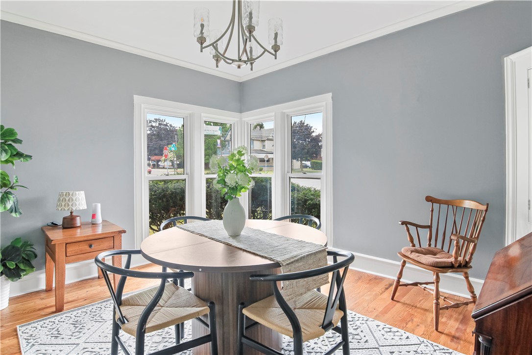 400 North Porter Street Dix, NY 14891 - Photo 16 of 35 “Elegant Dining Room Featuring Charming Corner Win