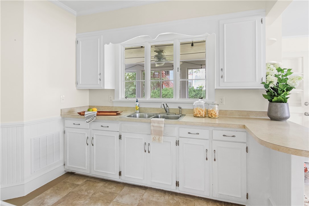400 North Porter Street Dix, NY 14891 - Photo 20 of 35 Well-Maintained Kitchen Featuring Crisp White Cabi