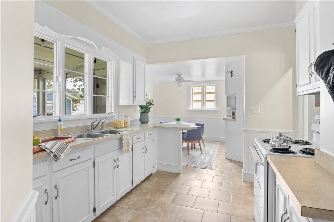 400 North Porter Street Dix, NY 14891 - Photo 23 of 35 Well-Appointed Kitchen with Durable Tile Floors, C