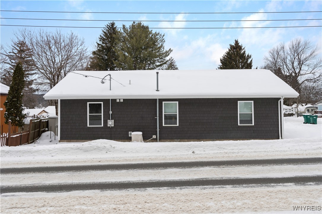6707 East Lake Road Castile, NY 14427 - Photo 3 of 38 Exterior view from East Lake Rd