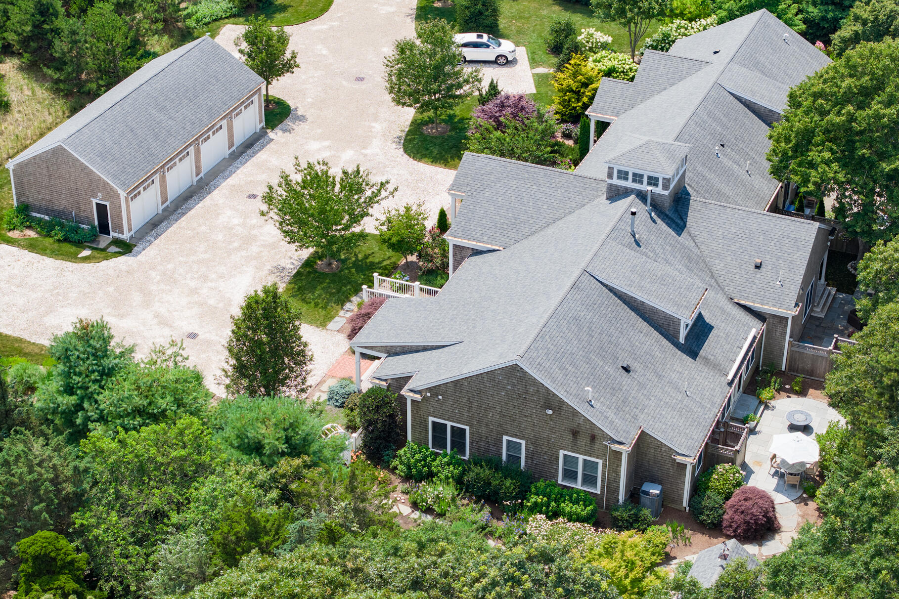 950 Massasoit Road Eastham, MA 02642 - Photo 62 of 66 an aerial view of multiple houses with yard