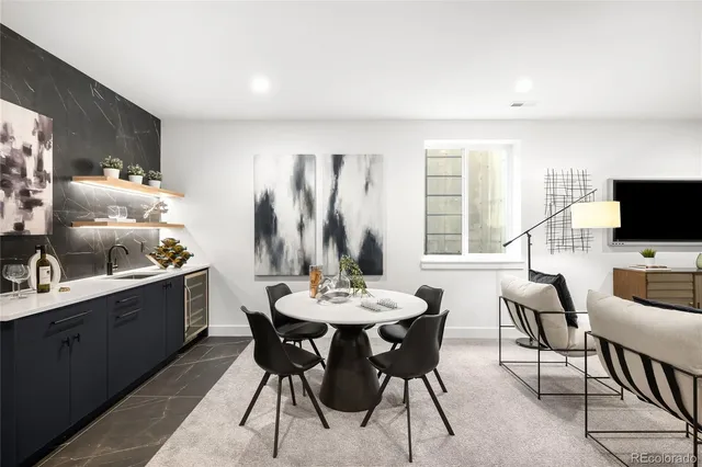 a view of empty room with windows